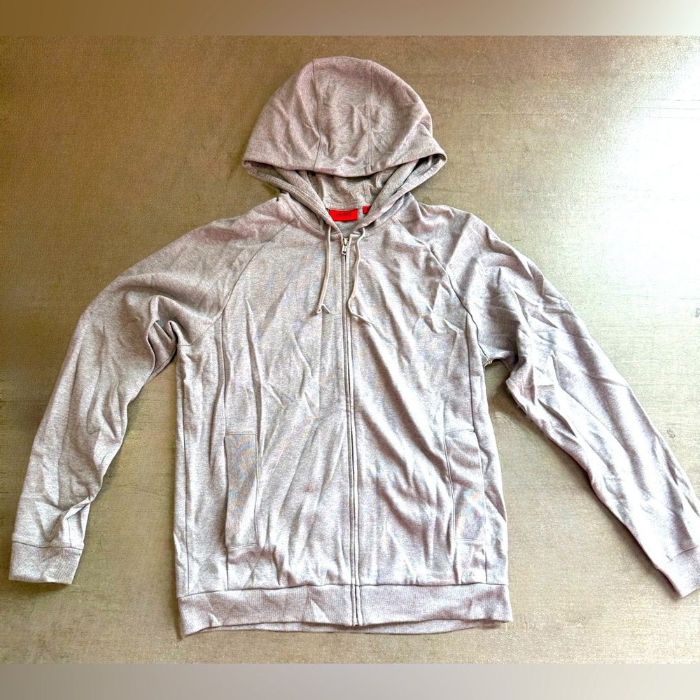 Hugo Boss Gray Hoodie Sweater Size Sz XXL🔥